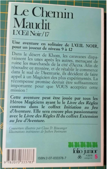 Le Livre dont vous êtes le héros – Le Chemin Maudit