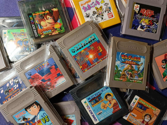Lot de  jeux Aleatoire  _ gameboy /gb color _ testés ok