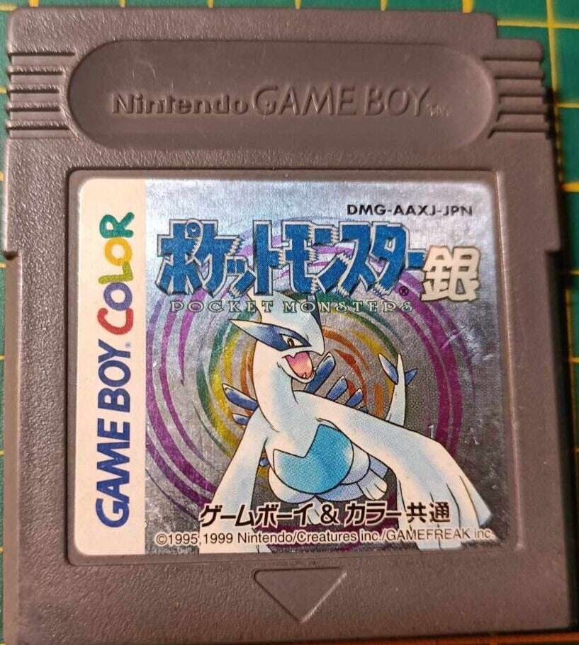 Pokémon argent_Pocket monsters_ Gameboy Color _ japan version _ tested ok
