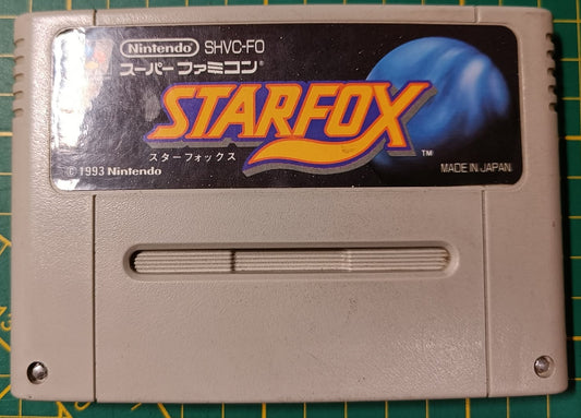 starfox - Japon - Testé OK - Cartouche seule