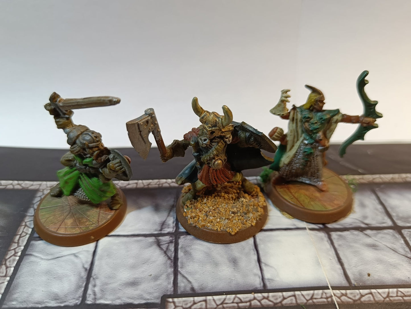 Heroscape - lot de 10 figurines - bon état