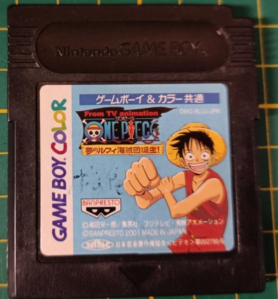 One piece yume no luffy kaizokudan - Nintendo gameboy- jap version