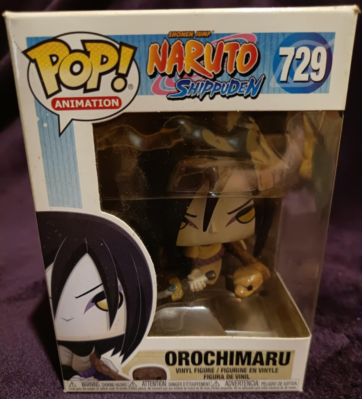 Orochimaru – Naruto Shippuden – Figurine Funko Pop - Comme neuve avec boîte