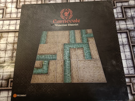 TTCombat – Vanissian District – Lot de 9 plateaux de jeu réversibles 30×30